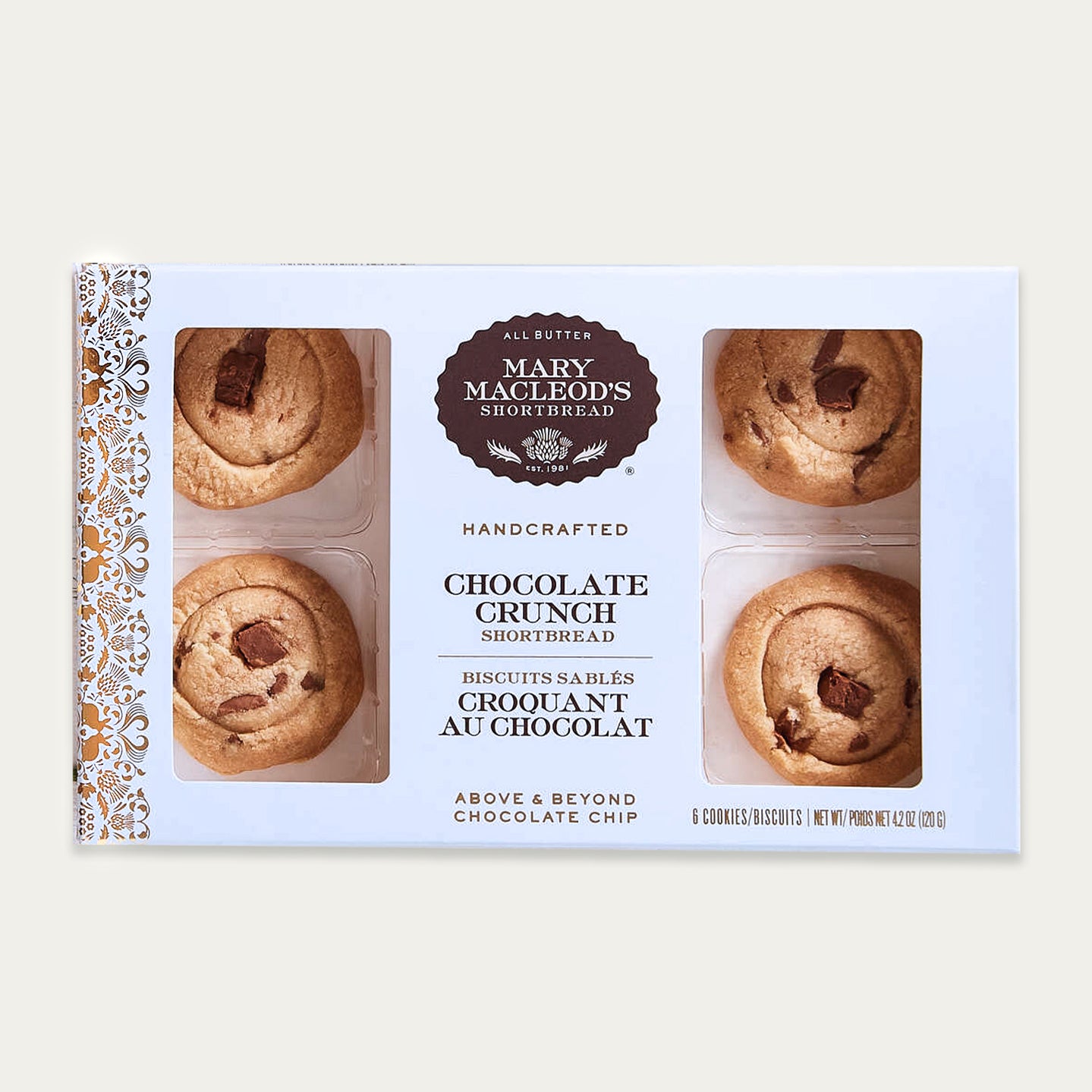 Window Bakery Box Of Chocolate Crunch