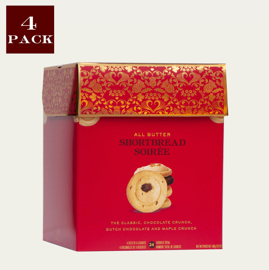 CBS Collection - Red Gift Box of Variety Shortbread