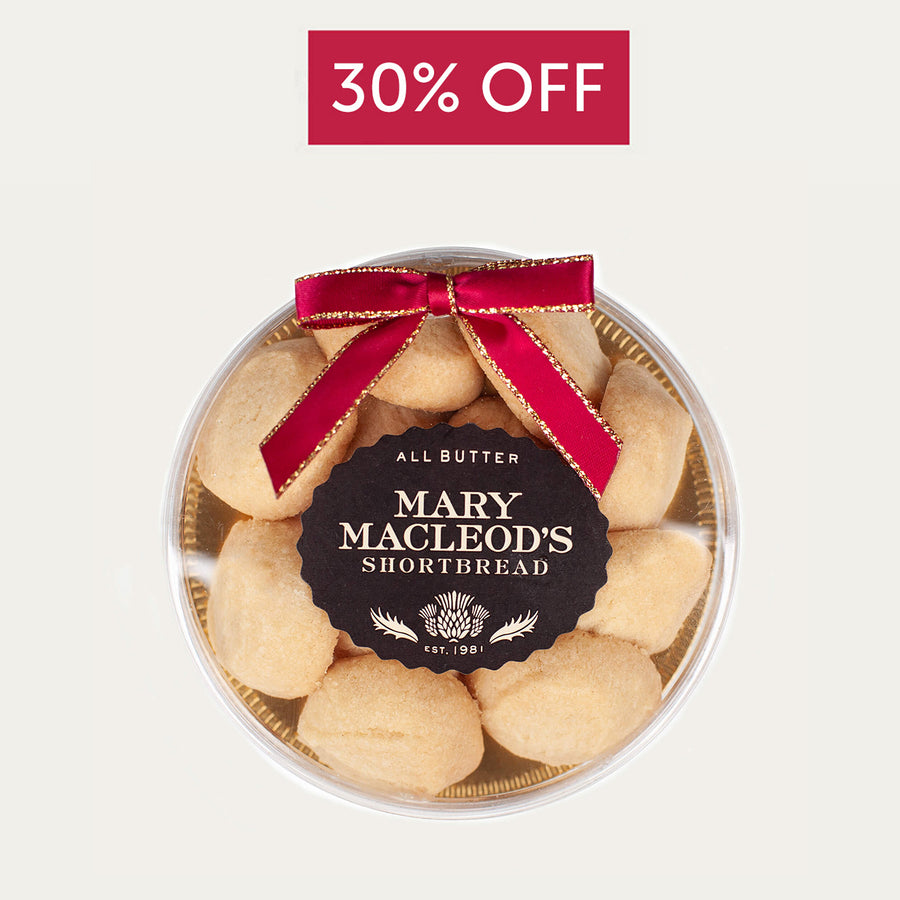 Clear Round of Mini Cookies (4