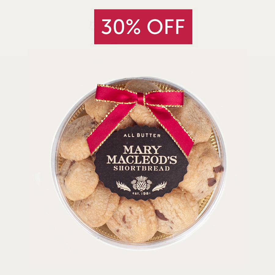 Clear Round of Mini Cookies (4