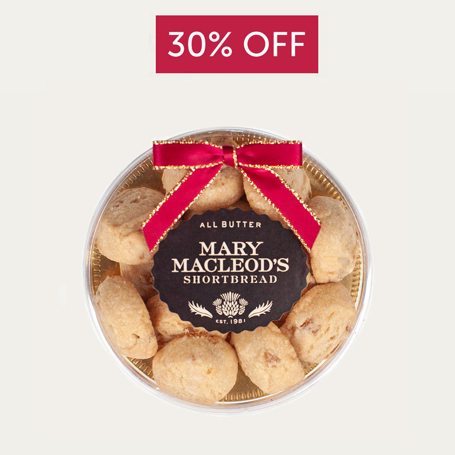 Clear Round of Mini Cookies (4