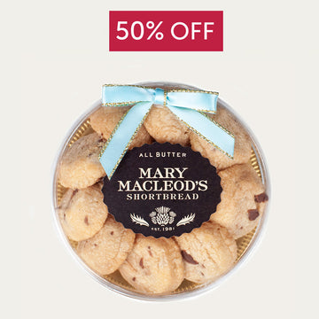 Clear Round of Mini Cookies (4