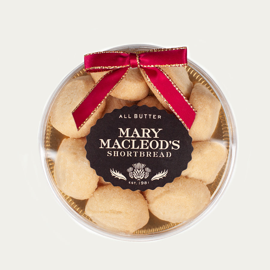 Clear Round of Mini Cookies (4