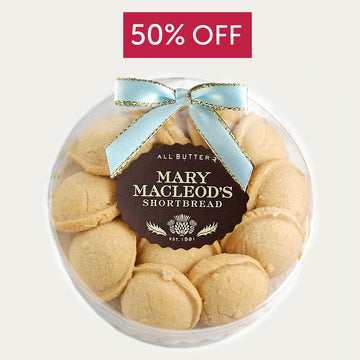 Clear Round of Mini Cookies (4