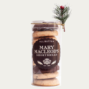 Clear Tall Canister of Cookies