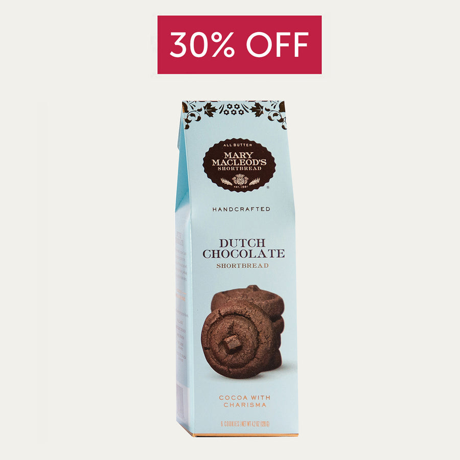 Peaked Box Of Shortbread Cookies