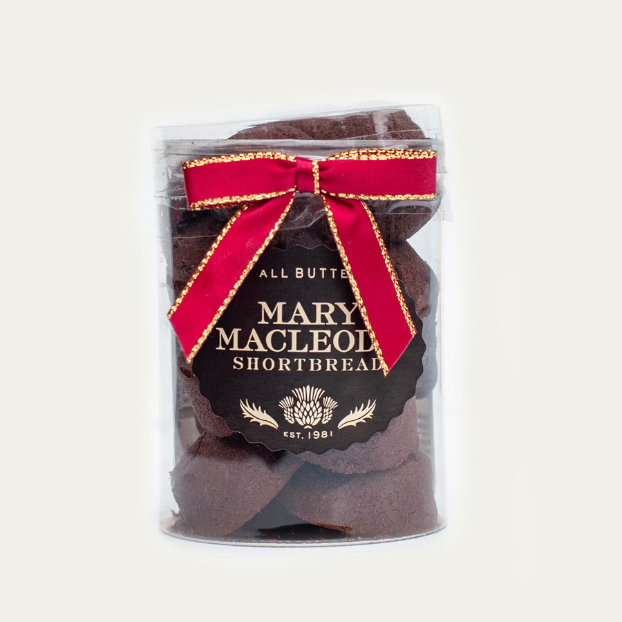 Clear Small Canister of Mini Cookies