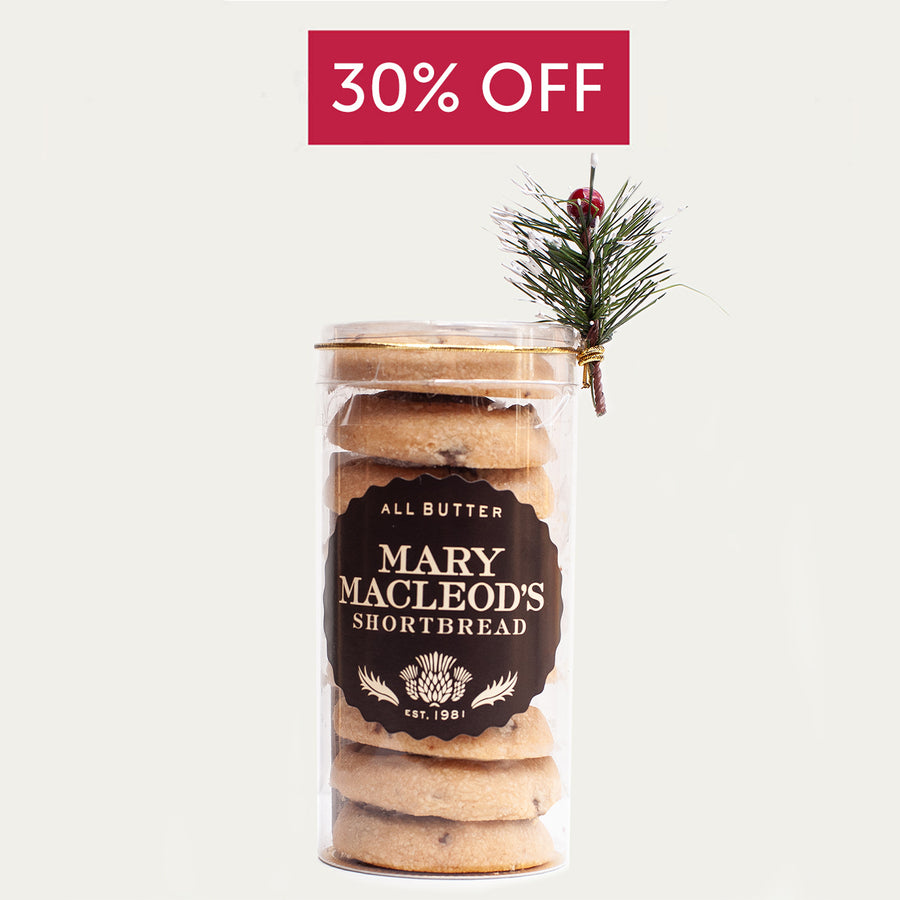 Clear Tall Canister of Cookies