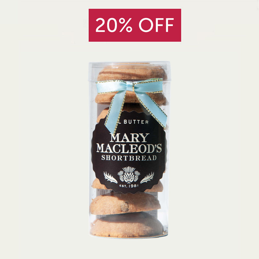 Clear Tall Canister of Cookies