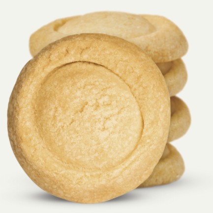 Traditional shortbread cookies 
